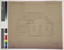 Kazimierz Dolny, synagoga, przekr&oacute;j.