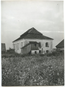 Pińczów, Stara Synagoga, wnętrze, widok na ścianę wschodnią.