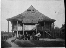 Połaniec, synagoga, elewacja frontowa.