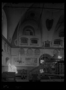 Szczebrzeszyn, synagoga, wnętrze.