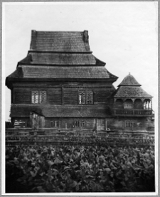 Wołpa, synagoga, elewacja północna.