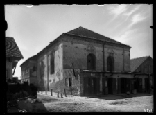 Żółkiewka, stara synagoga, widok ogólny.