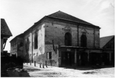 Żółkiewka, stara synagoga, widok ogólny.