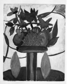 Włodarski, Marek, Kwiaty, 1953, olej