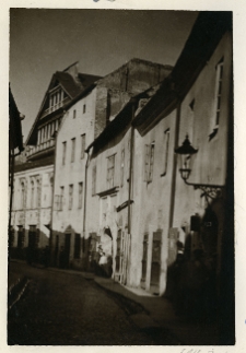 Wilno, zaułek w dzielnicy żydowskiej