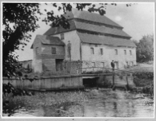 Albertyn, zespół pałacowo-parkowy. Młyn (d. papiernia).