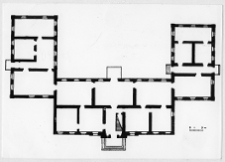 Bieszenkowicze, pałac. Plan.