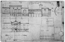 Biskupicze, pałac. Projekt Henryka Marconiego, 1833.