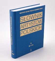 Słownik artystów polskich i obcych w Polsce działających, T. 11: Sif – Srz