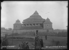 Śniadowo, synagoga. Widok zachodni.