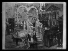 Pińczów, stara synagoga. Wnętrze.
