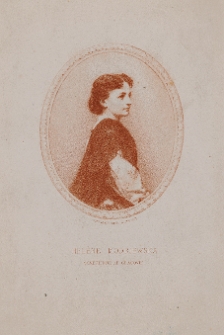 0120. Joseph Lemercier, litografia, portret Heleny Modrzejewskiej