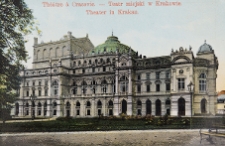 0048. Gmach teatru miejskiego w Krakowie
