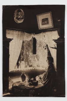 0073. Helena Modrzejewska w domu w Kalifornii