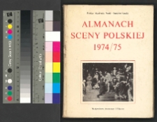 ALMANACH SCENY POLSKIEJ 1974/75