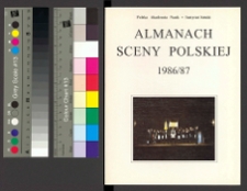 ALMANACH SCENY POLSKIEJ 1986/87