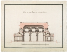 Przekrój podłużny Grand Salon