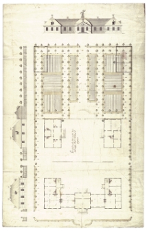 Plan rezydencji królewskiej w Kutnie