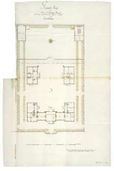 Plan rezydencji królewskiej w Kutnie