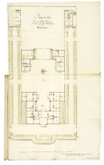 Plan rezydencji królewskiej w Kleczewie