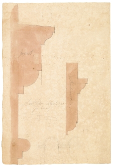 Rezydencja Br&uuml;hl&oacute;w w Woli. Szablony profili impostu i archiwolty