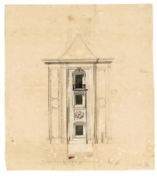 Kości&oacute;ł pw. Św. Wawrzyńca w Woli. Projekt przekształcenia elewacji wschodniej