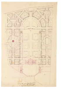 Projekt założenia ogrodowego Br&uuml;hl&oacute;w przy Nowym Świecie