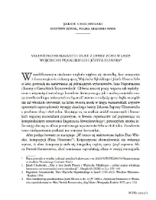 "Valentino Fioravanti i duet z opery «Echo w Lesie» Wojciecha Pękalskiego i Józefa Elsnera". Muzyka 67, nr 1 (2022): 151–163.