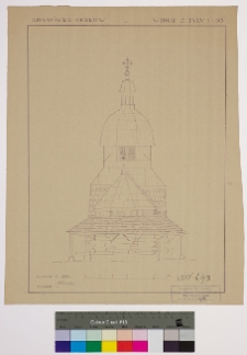 Brzeżany (Adam&oacute;wka), cerkiew św. Mikołaja, elewacja