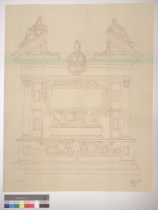 Brzeżany, zesp&oacute;ł zamkowy, nagrobek Sieniawskich