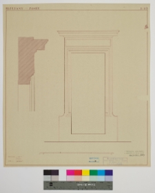 Brzeżany, zesp&oacute;ł zamkowy, obramienie okienne