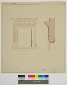 Brzeżany, zesp&oacute;ł zamkowy, obramienie okienne