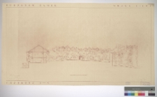 Budzan&oacute;w, zamek, przekr&oacute;j