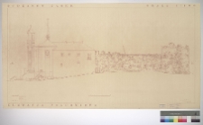 Budzan&oacute;w, zamek, elewacja