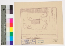 Czartorysk, kości&oacute;ł św. J&oacute;zefa, plan sytuacyjny