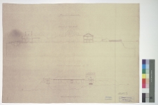 Monastyr i cerkiew Św. Tr&oacute;jcy, przekr&oacute;j i widok