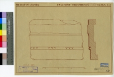 Husiatyn, zamek, fragment obramienia