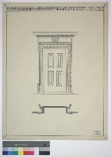 Międzyrzec ostrogski, cerkiew i monastyr św. Tr&oacute;jcy (d. klasztor franciszkan&oacute;w), portal