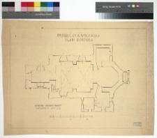 Korzec, kości&oacute;ł św. Antoniego, rzut