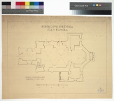 Korzec, kości&oacute;ł św. Antoniego, rzut