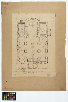 Rudki, kości&oacute;ł Wniebowzięcia NMP, rzut
