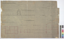 Dubno, założenie zamkowe, zamek Ostrogskich: fasada i elewacja