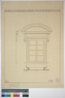 Międzyrzec ostrogski, cerkiew i monastyr św. Tr&oacute;jcy (d. klasztor franciszkan&oacute;w), okno