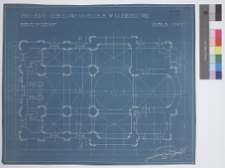 Lubiesz&oacute;w, kości&oacute;ł św. Jana Ewangelisty, rzut