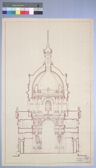 Lw&oacute;w, d. kości&oacute;ł dominikan&oacute;w p.w. Bożego Ciała, przekr&oacute;j