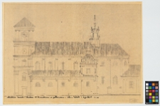 Podkamień, d. kości&oacute;ł, elewacja pd.