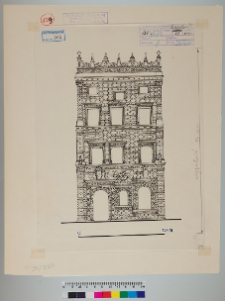 Lw&oacute;w, kamienica Czarna, fasada