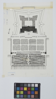 Podhorce, pałac, plan sytuacyjny