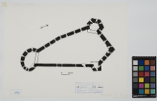 Trembowla, zamek, rzut