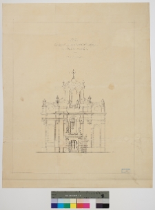 Bołszowce, kości&oacute;ł Zwiastowania NMP, fasada